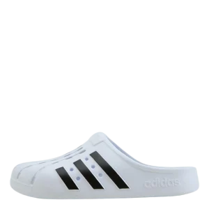 Adilette Clogs Cloud White / Core Black / Cloud White