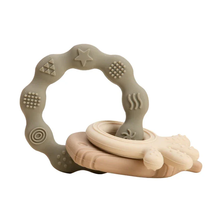 Stacky Fun Silikon Ring Stapelspel – Pedagogiskt Leksak för Spädbarn och Småbarn - Bild 6