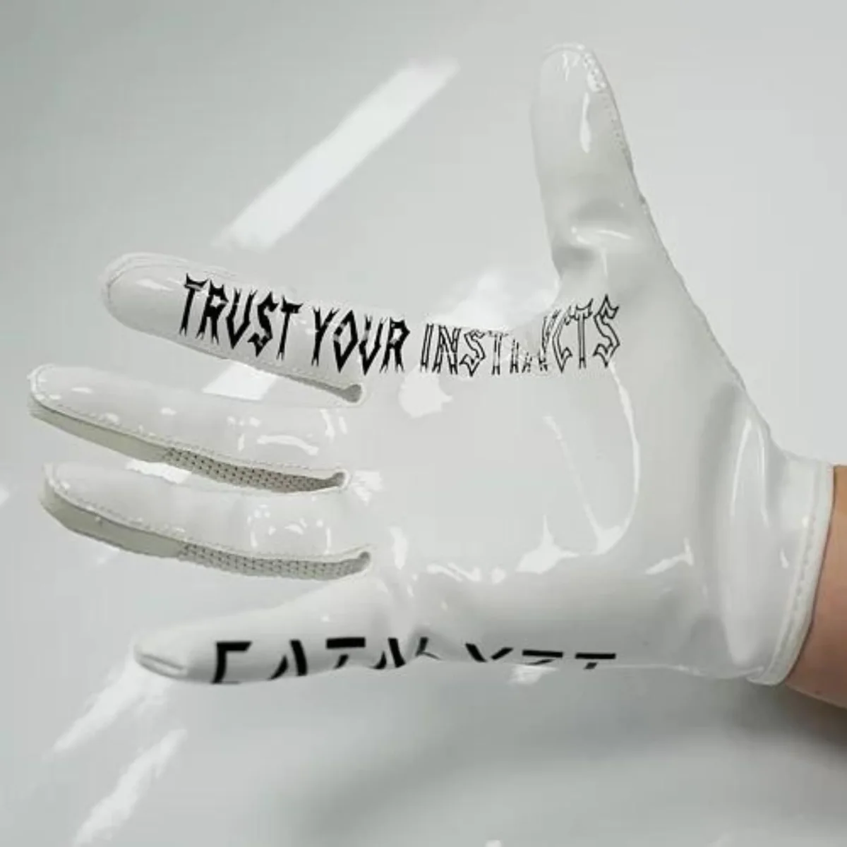 Promask Målvaktshandskar CATALYZT White - Bild 5