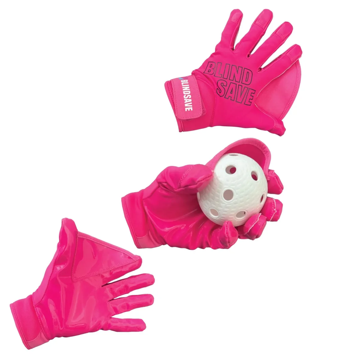 Blindsave Målvaktshandskar BATGRIP Pink