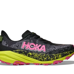 W Speedgoat 6 Black / Neon Hoka Citrus
