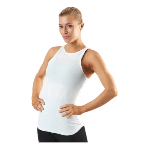 Yoga Luxe Rib Tank White