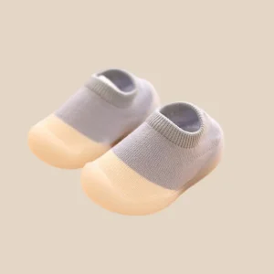 Baby Skor Första Stegen – FlexiFeet Unisex, Blå/Orange/Gul/Rosa, Storlek 0–4 År