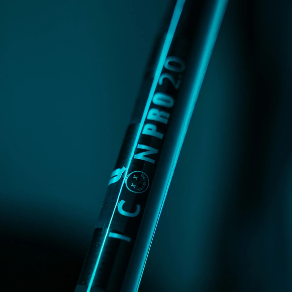 Salming Innebandyklubba Trident Q-series Carbon Pro 2.0 ICON 29 Black/Laguna Blue - Bild 3