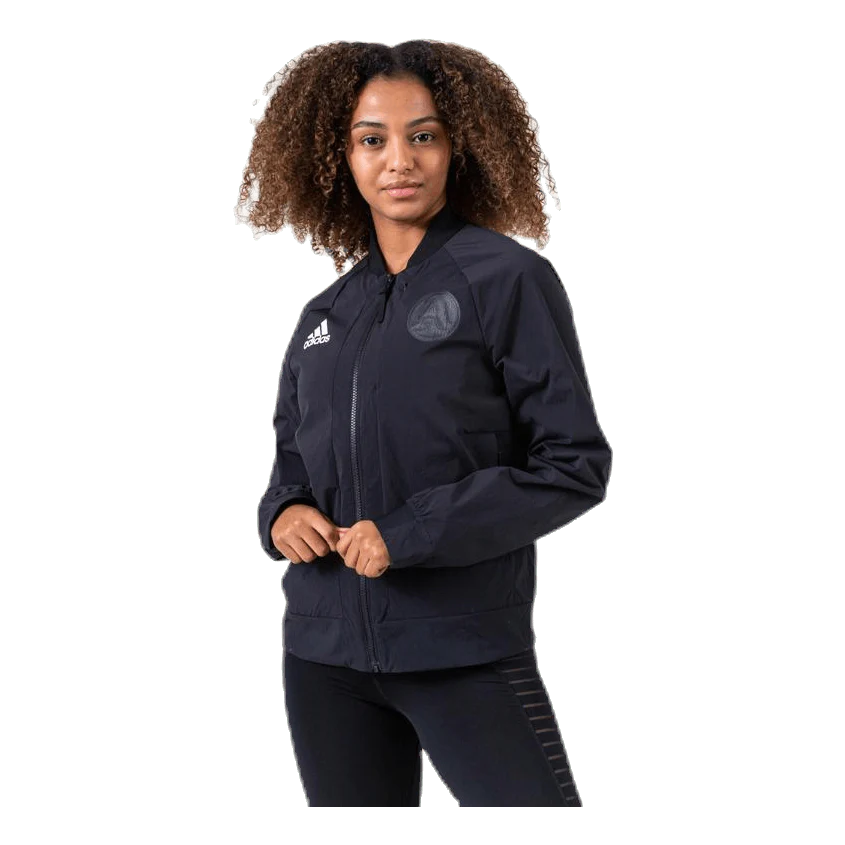 Bomber Jacket White/Black - Bild 3