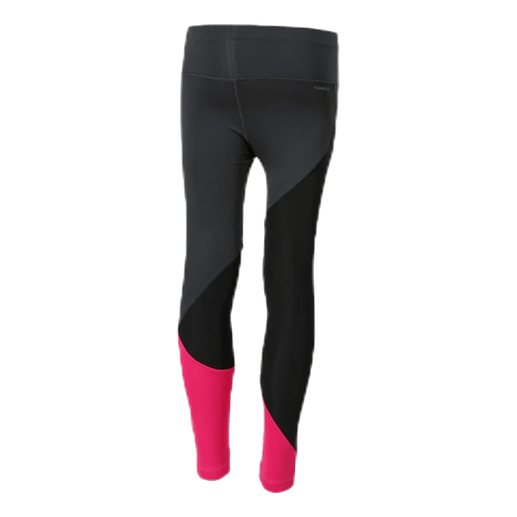 Girls Colour Block Tights Pink/Black - Bild 4