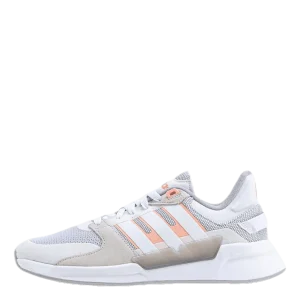 Run 90s Shoes Cloud White / Cloud White / Glow Pink