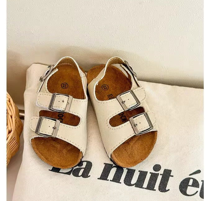 Off-White Barnflipflops – Storlek 22-30 | Bekväma & Lättviktiga | Stabil Sula & Halkfri - Bild 4