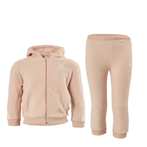 Infants Future Icons Sherpa Jogger Halo Blush / White