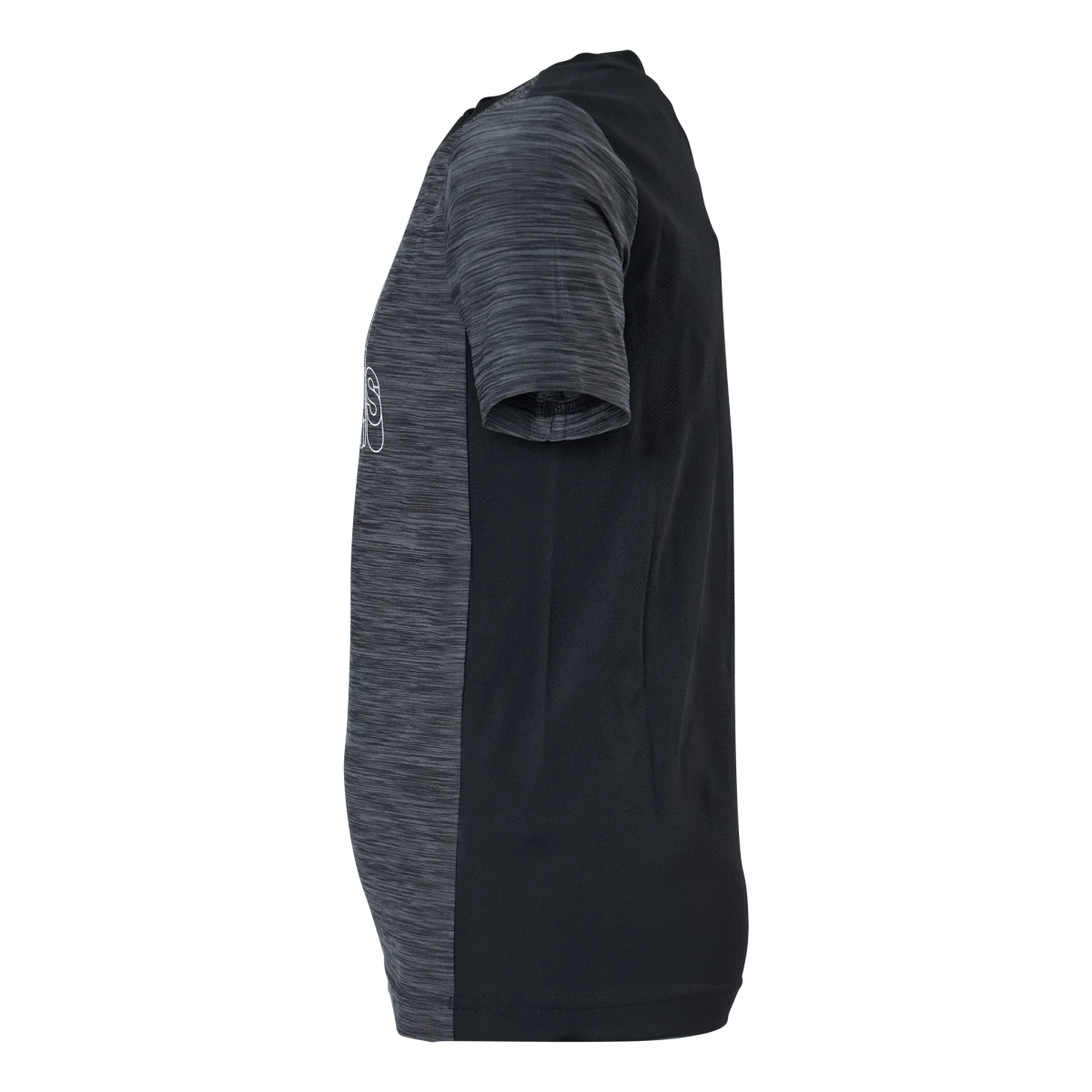 Boys Aeroready Heather Tee Black / Grey Four / White - Bild 3