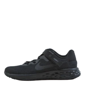 Revolution 6 FlyEase Little Kids' Shoe BLACK/BLACK-DK SMOKE GREY