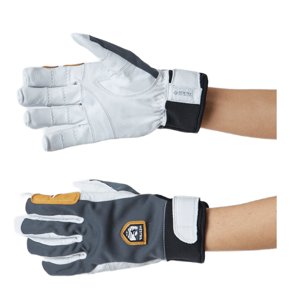 Ergo Grip Active - 5 Finger Grå / Offwhite - Bild 2