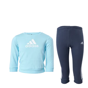 Badge Of Sport Jogger Set Bliblu/White