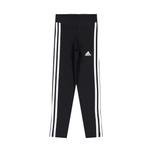 Essentials 3-Stripes Cotton Leggings Black