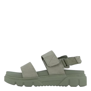 2 Strap Sandal Greyfield Lt Tpe Suede