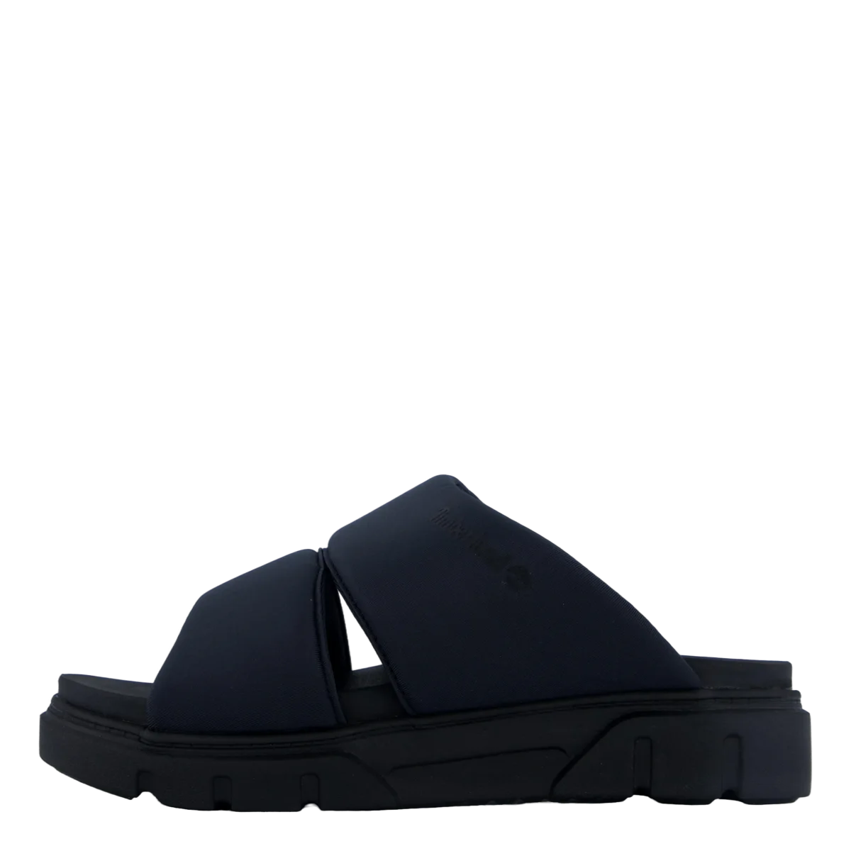 Slide Sandal Greyfield Blk Knit