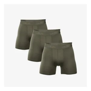 3-pack Performance Boxer Army Green