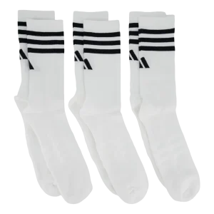 3 Pk Crew White