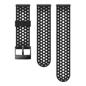 24 EXP2 Silicone Strap M+L Black