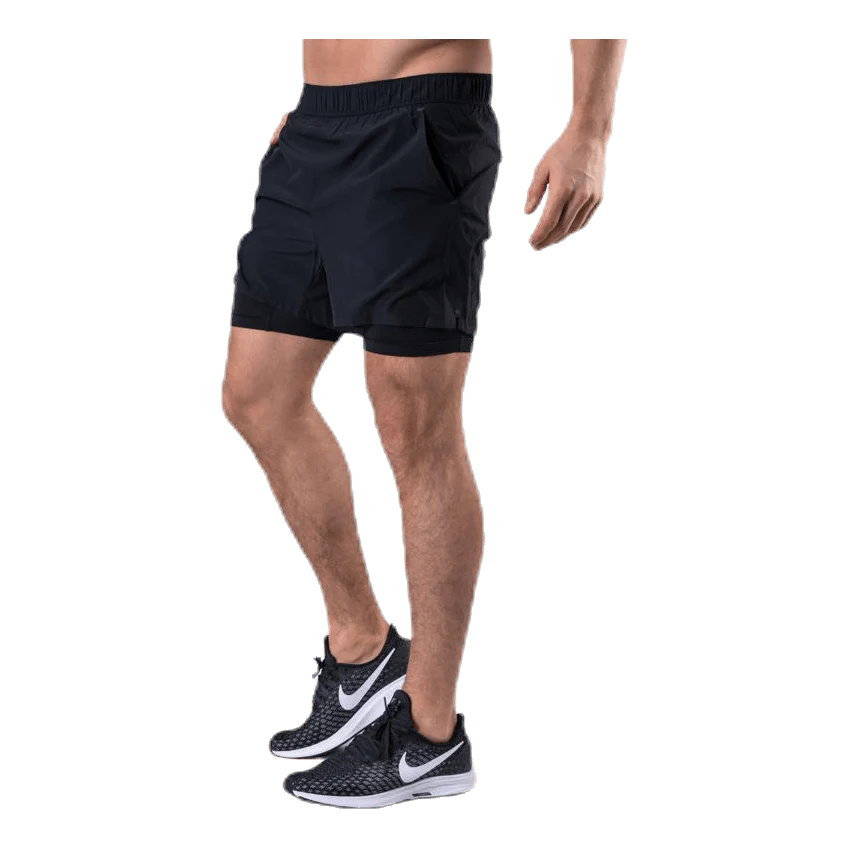 ADV Essence 2-In-1 Stretch Shorts Black - Bild 2