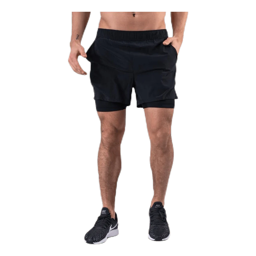 ADV Essence 2-In-1 Stretch Shorts Black - Bild 5