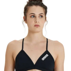 Arena Damlag Simtop Tie Rygg Solid, Svart