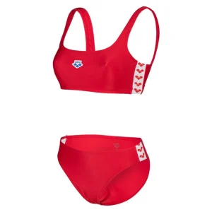 Arena Dam Icons Bralette Solid Två delar Röd