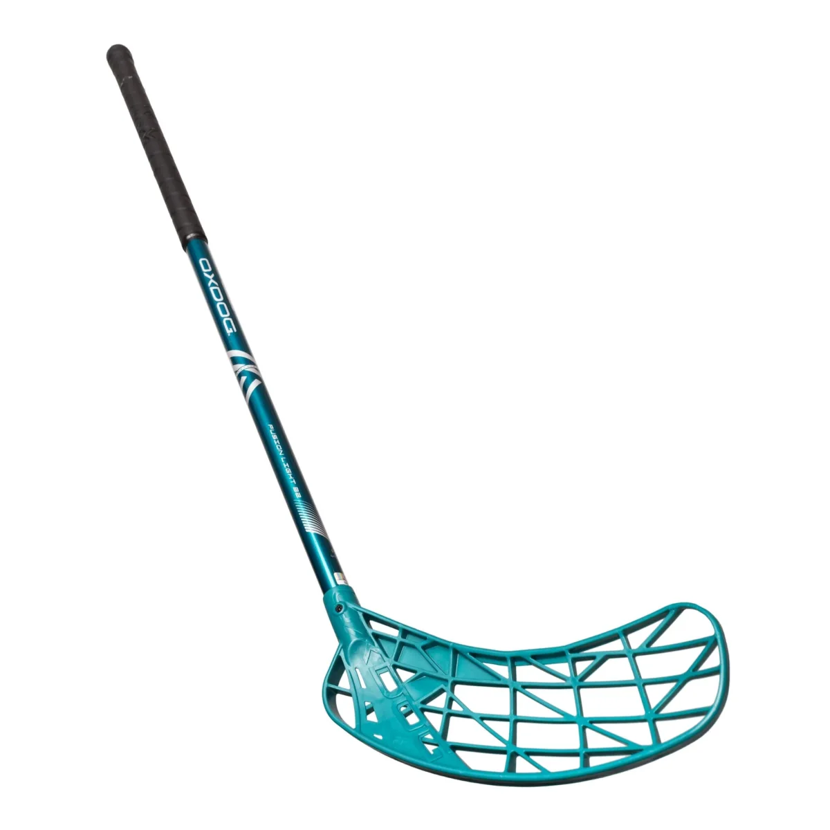Oxdog Innebandyklubba Fusion Light 32 Round OptiLight Turquoise - Bild 3