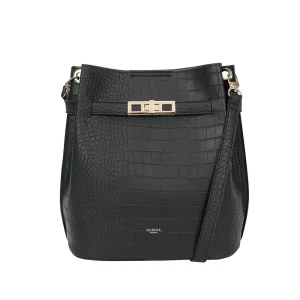 Ulrika Design Croco Axelväska 34cm