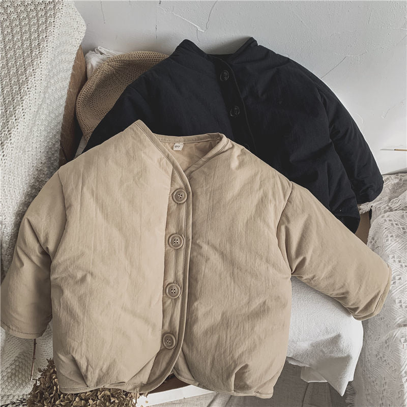 Jacka – Ula Unisex, Svart/Brun, Polyester, Storlek 1–7 år - Bild 4