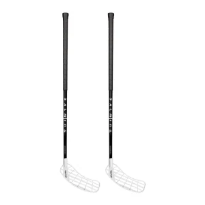Salming Innebandyklubba Raptor RUSH 32 Black/White 2-pack