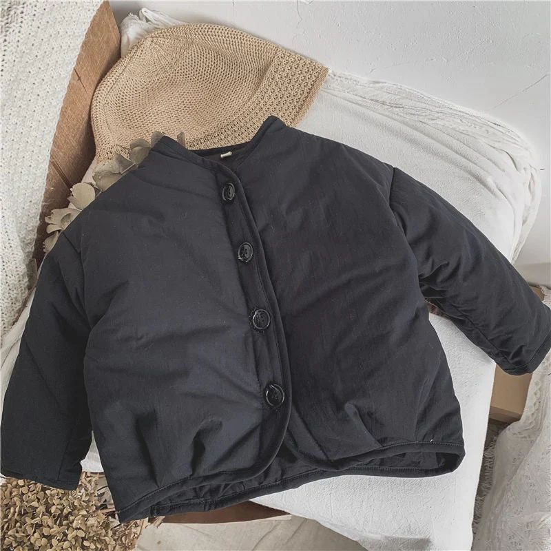 Jacka – Ula Unisex, Svart/Brun, Polyester, Storlek 1–7 år