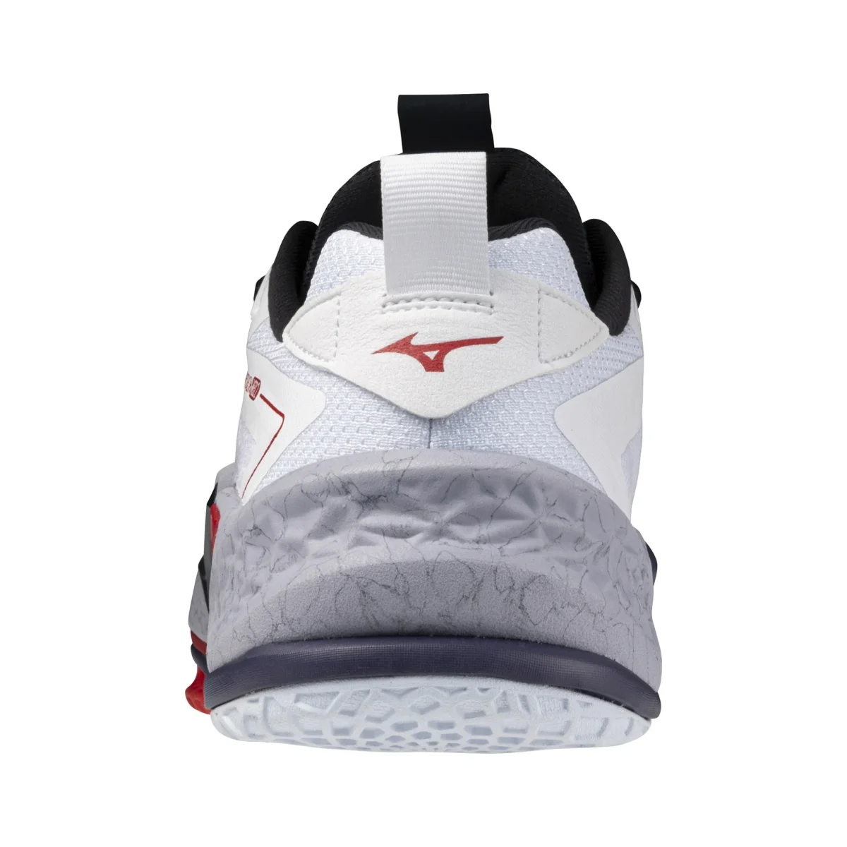 Mizuno Innebandyskor WAVE Stealth Neo 2 White/Salsa/Black - Bild 6