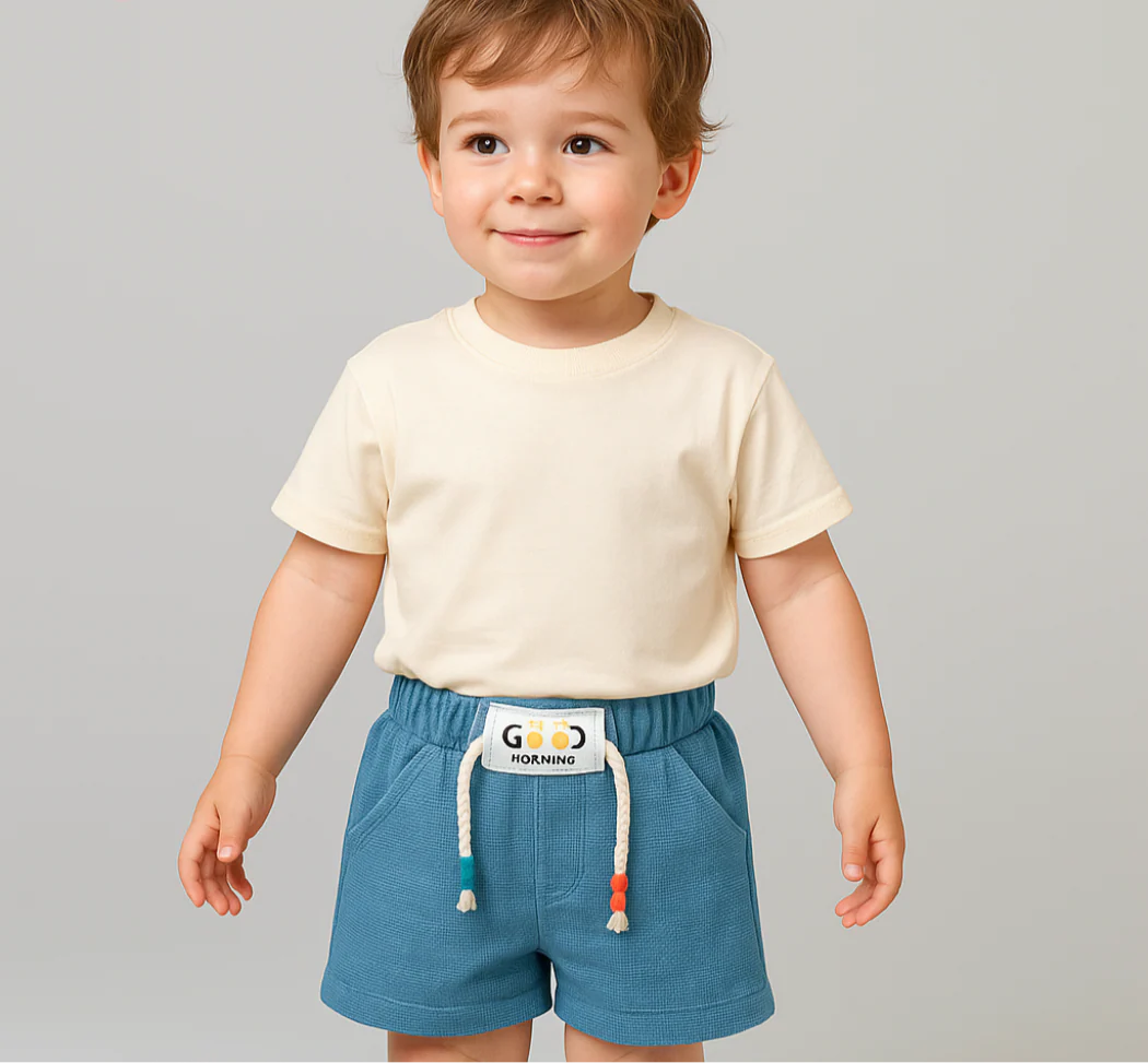 Barn Sommarshorts – Lättvikt & Snabbtorkande | Perfekt för Lek & Semester Storlek 0–9 År