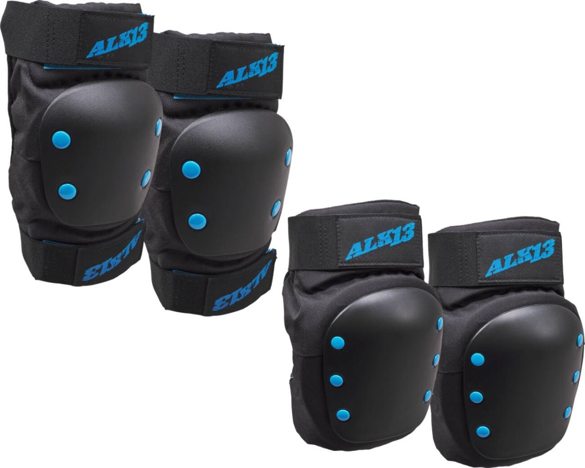 Alk13 Combo Pads (Svart/Blå)