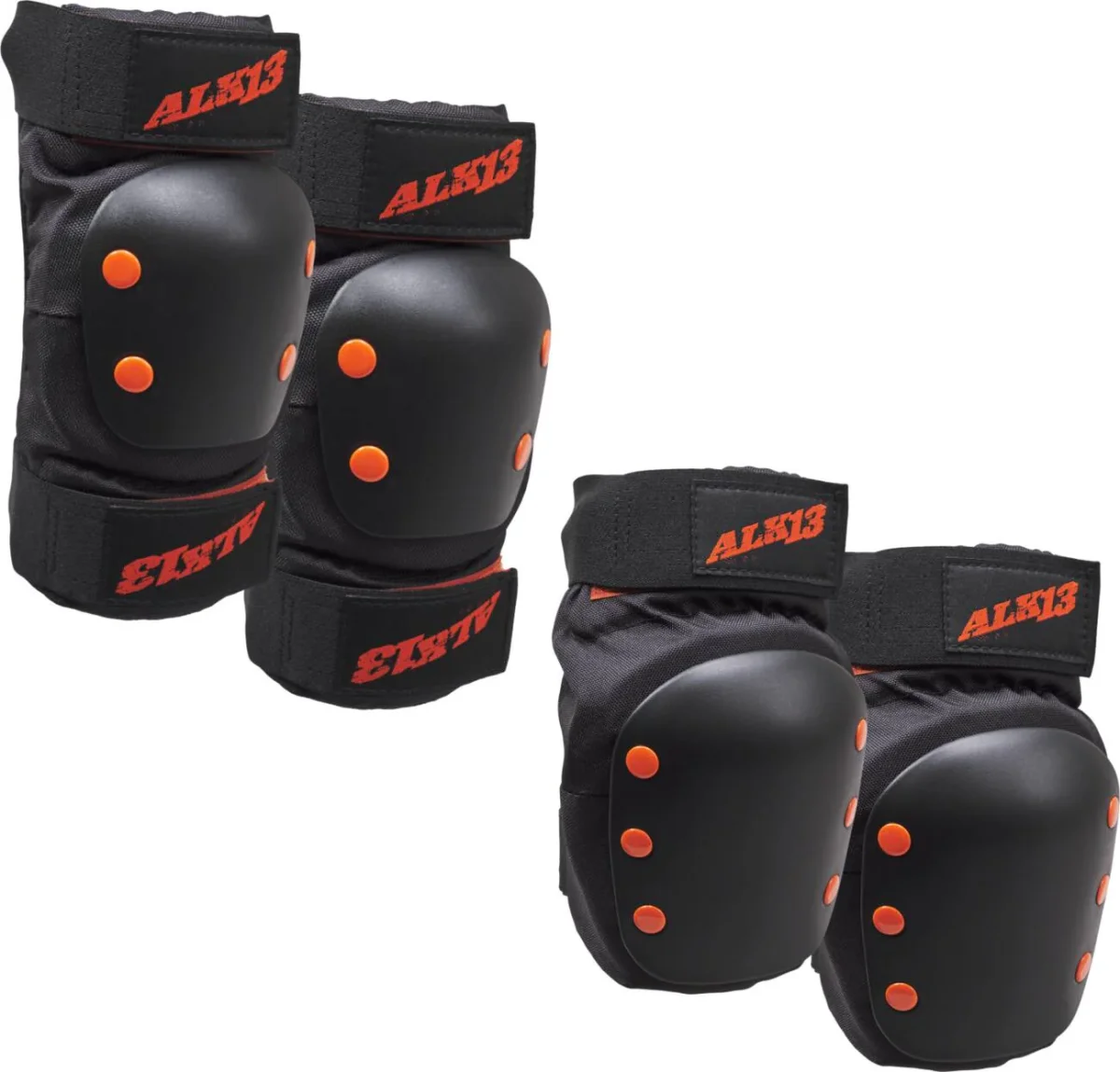 Alk13 Combo Pads (Svart/Röd) - Bild 2