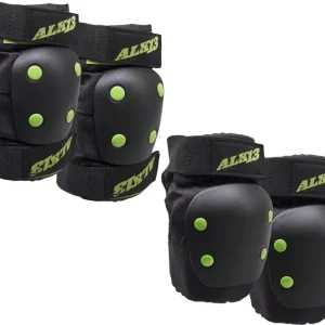 Alk13 Combo Pads (Svart/Grön)
