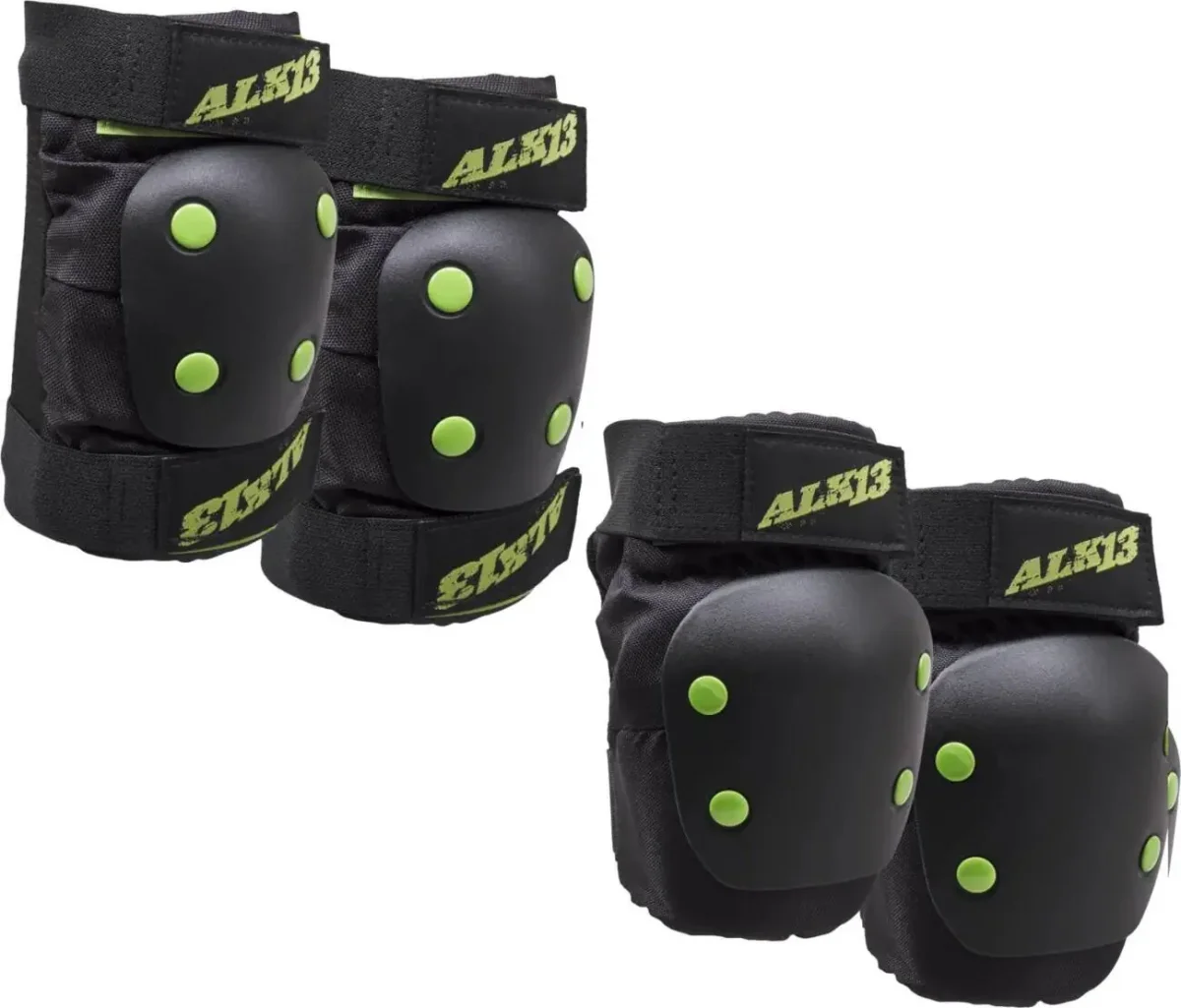 Alk13 Combo Pads (Svart/Grön) - Bild 2