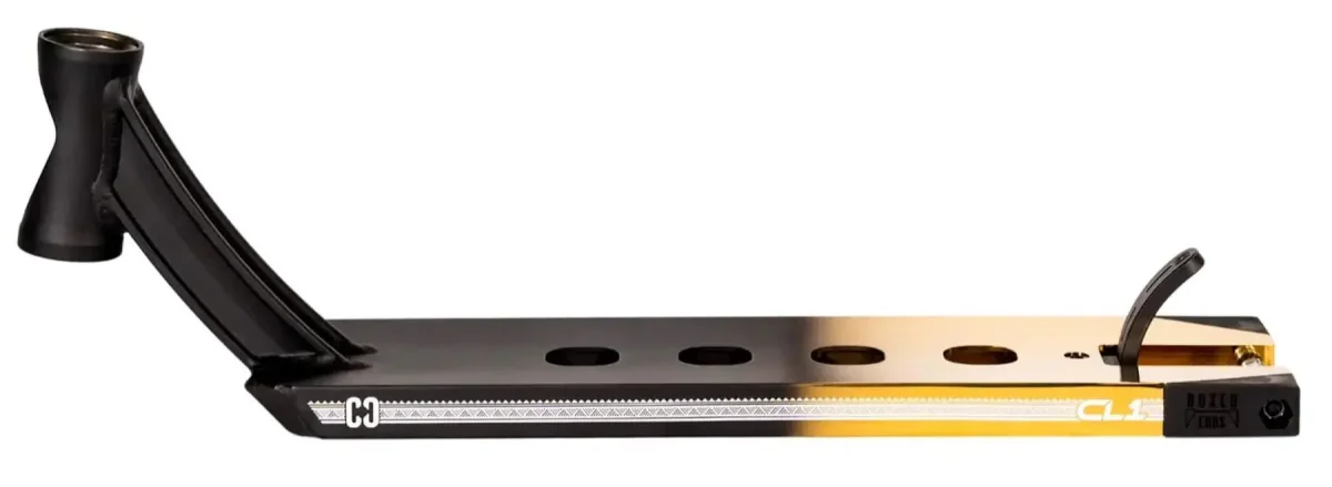 CORE CL1 Kickbike Deck (Svart/Guld)