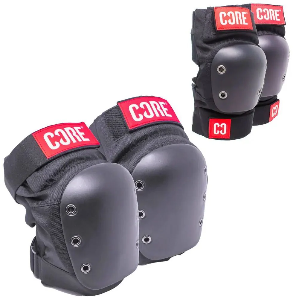 CORE Knä Och Armbåg Skate Pads (Svart) - Bild 2