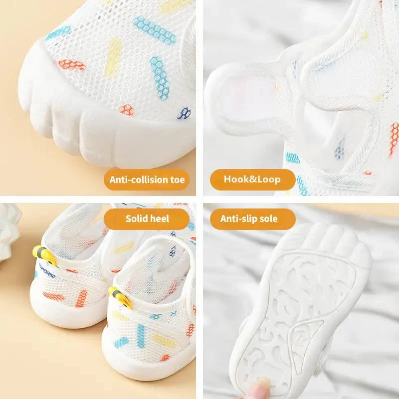 Babysandaler för Första Stegen – Andningsbara, Lättviktiga & Halkfria | LittleSteps® - Bild 3