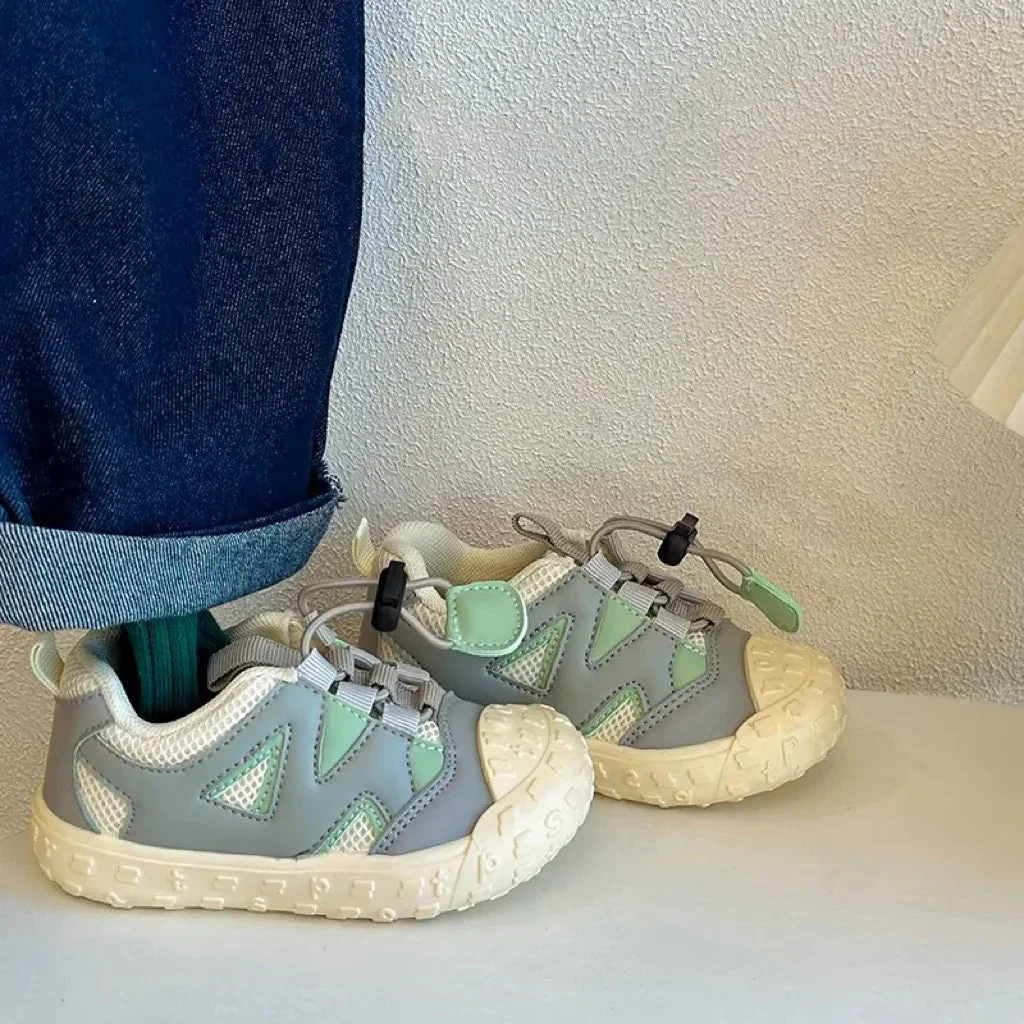 Barnsneakers utan skosnören – Andande & Halkfria för 1–7 år | FlexRun - Bild 7
