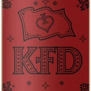 KFD Bandana Komplett Skateboard (Crimson)