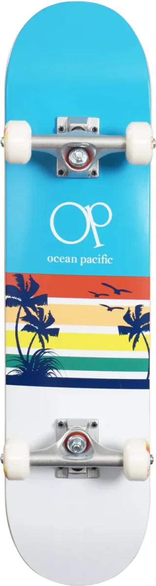Ocean Pacific Sunset Komplett Skateboard (Blå) - Bild 2