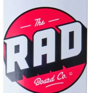 RAD Logo Progressive Komplett Skateboard (Vit)