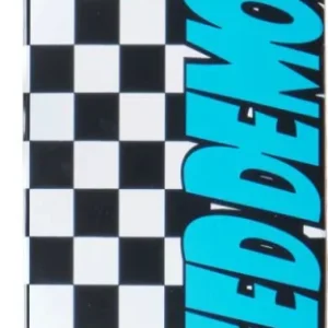 Speed Demons Checkers Komplett Skateboard (Svart/Blå)