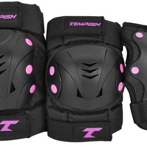 Tempish Taky Skateskydd 3-pack (Svart/Rosa)