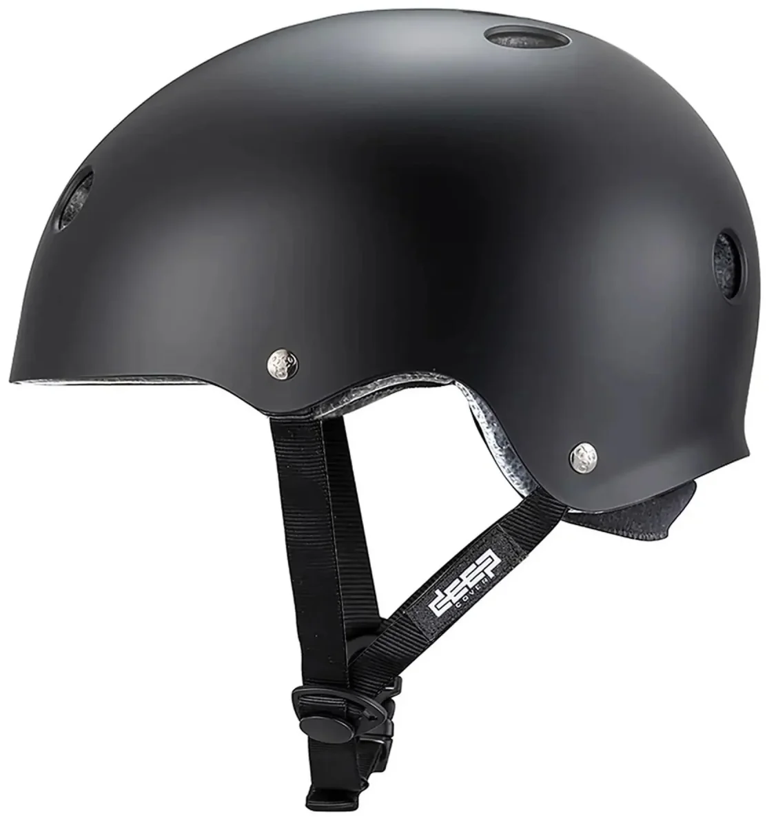 Triple Eight Deep Cover Hjälm (Black Mat) - Bild 4