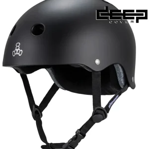 Triple Eight Deep Cover Hjälm (Black Mat)